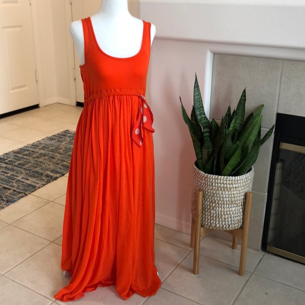 SOLD Bright summery midi dress